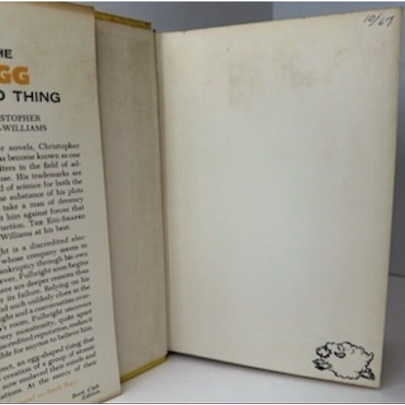 The Egg Shaped Thing, Christopher Hodder-Williams 1967 Hardback 1st Ed Vintage - Picture 4 of 10